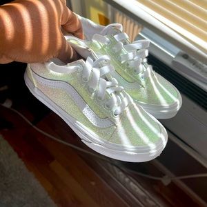 Sparkle vans size 12